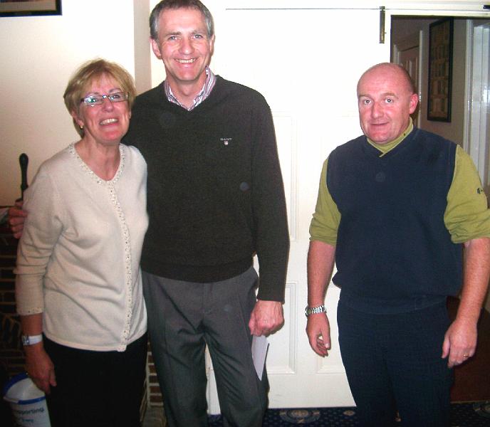 IMGP5376.JPG - Runners Up - Sandra McClellan & Paul Steeedon - 36 Points