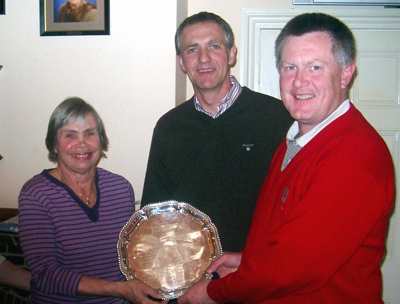 IMGP5377.JPG - Winners Jean Morton & Paul Hague - 38 points