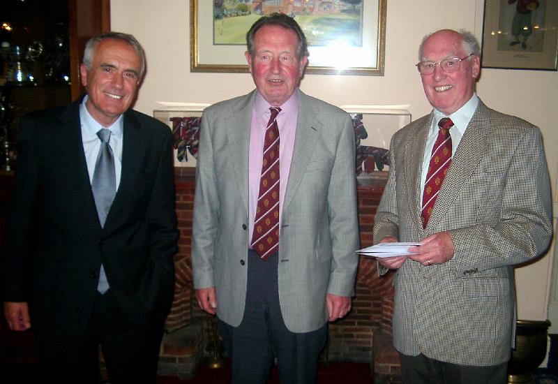 IMGP5425.JPG - Winners - Ron Bouttle & Richard Evans - 48 Points