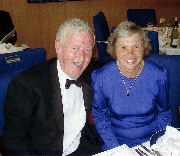 Roger040.jpg - Dinner on the ship - around 2004